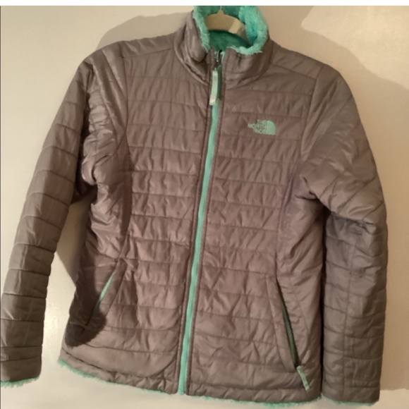 The Northface girls reversible jacketSz L